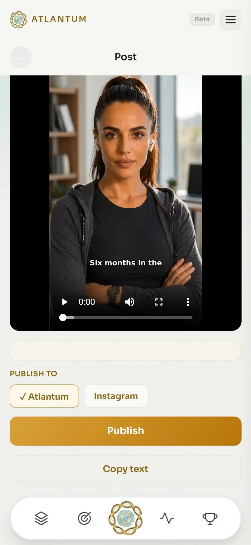 Ready video with your avatar